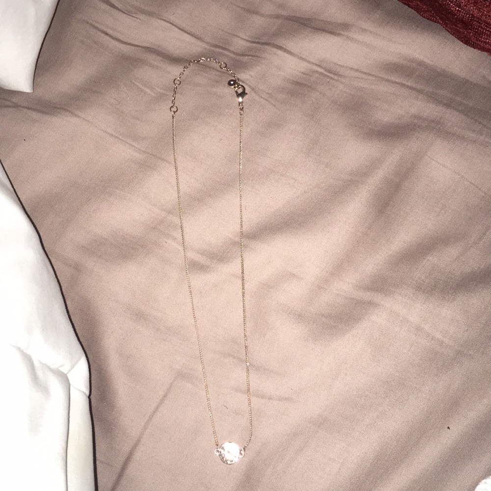 Cute gold necklace